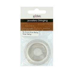 AussieSuperStore Jewellery Making Supplies JF Beading Non Stretch Nylon Thread JF Beading Non Stretch Thread | Jewellery Making Stringing Material 9323823076054 JF247
